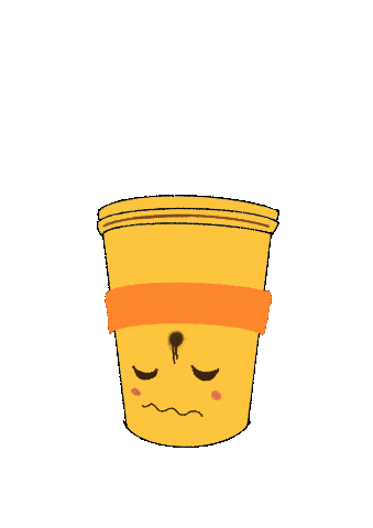 Sleepy Coffee Sticker