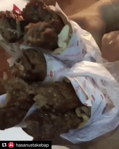happy meat GIF