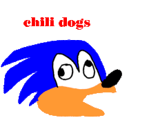 sanic Sticker