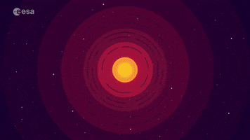 Solar Storm Animation GIF by European Space Agency - ESA