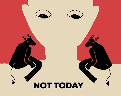 Oh No Devil GIF by nicolezaridze