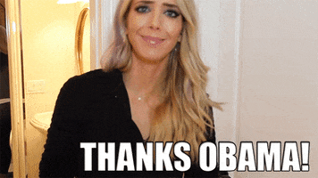 thanks obama GIF by hero0fwar