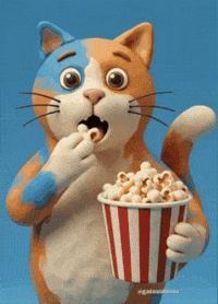 Cinema Popcorn GIF