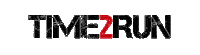 TIME2RUN run running laufen ocr Sticker
