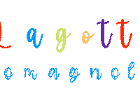 Water Dog Calligraphy Sticker by Lernfitness