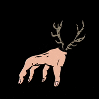 Ikeaxie_mov hand inspiration handmade deer GIF