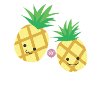 Weddingku_Group couple wedding fruit couples Sticker