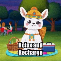 Bbq Relaxation GIF by Llamaozi