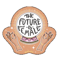 velcrolivre pride feminism girl power feminist Sticker