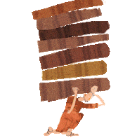 Monkey Maria Sticker by pomelody