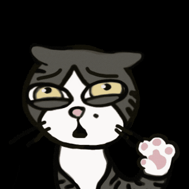irene_hsyu giphygifmaker giphygifmakermobile cat sad GIF