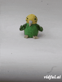 Kiss Me Bird GIF by TeaCosyFolk