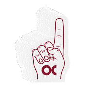 Oc Sticker by Oklahoma Christian University