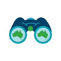 Adventure Discover Sticker by Australia