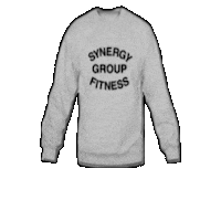 Clothes Hoodie Sticker by Synergy Group Fitness