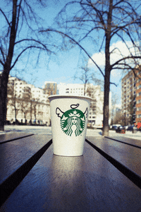 starbucks coffee love GIF