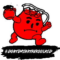 skingroup koolaid guillermoderma dontdrinkthekoolaid Sticker