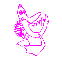 Pink Disco Sticker