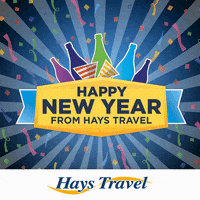 celebrate new year GIF by Hays Travel