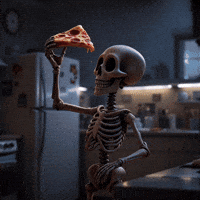 Excited Pizza GIF by chukels