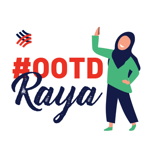 Raya Aidilfitri Sticker by Hong Leong Bank