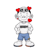 Baby Love Sticker by Zhot