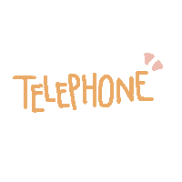 Title Telephone Sticker