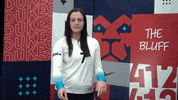 Volleyball Finger Wag GIF by GoDuquesne