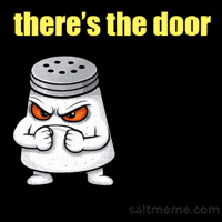 Go Away Goodbye GIF by SALT