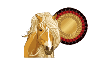 Original-Haflinger haflinger ohd originalhaflinger reinzucht Sticker
