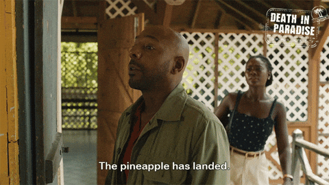 Pineapple GIF by Death In Paradise