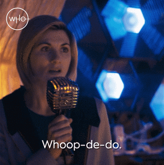 jodie whittaker whoop GIF by Doctor Who
