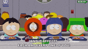 kyle broflovski eating GIF by South Park 
