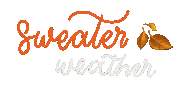 Winter Fall Sticker