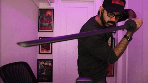 One On One Sword GIF by Kinda Funny
