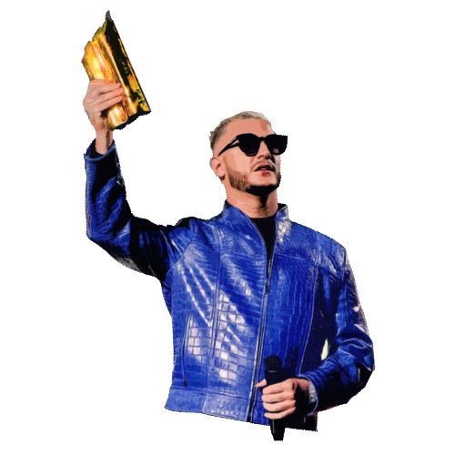 gold win Sticker by DJ Snake