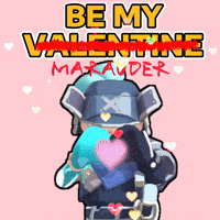 Be My Valentine Love GIF by Party Icons