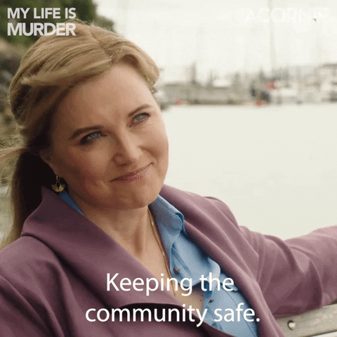 Stay Safe Women Power GIF by Acorn TV