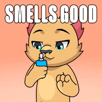 Smelling Feels Good GIF by Kabu
