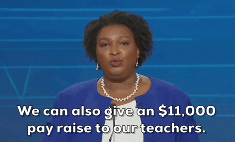 Stacey Abrams Education GIF by GIPHY News