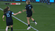 Womens Soccer Hug GIF by National Women's Soccer League