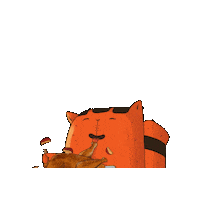 Fried Chicken Cat Sticker