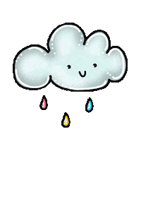 Rain Cloud Sticker