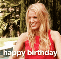 Happy Birthday Party GIF by Blake Lively Fan