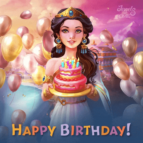 Happy Birthday Smile GIF by G5 games