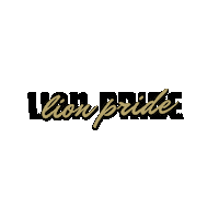 Black And Gold Athletics Sticker by Lindenwood University