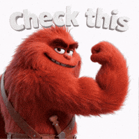 Power Working Out GIF by The Fuzzlets