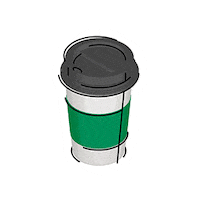 coffee pay Sticker by Wavy by Klarna