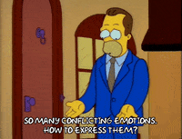 Confused Season 3 GIF by The Simpsons