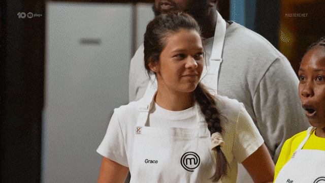 Grace Wow GIF by MasterChefAU